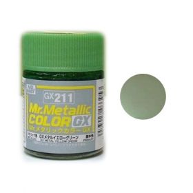 Mr. Hobby-Mr. Color-GX211 Metal Yellow Green (18ml)
