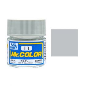 Mr. Hobby-Mr. Color-C011 Light Gull Gray Semi-Gloss (10ml)