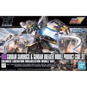 [228] HG 1/144 Gundam Sandrock & Gundam Breaker Mobile Product Code Set