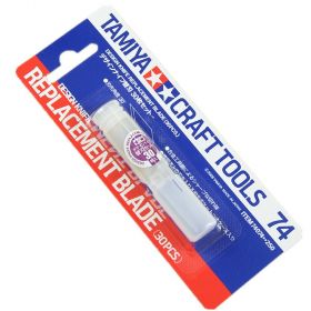 Tamiya Craft Tools Design Knife Replacement Blade (30 pcs.)