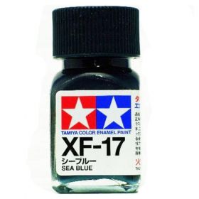 Tamiya Color Enamel Paint XF-17 Sea Blue (10ML)