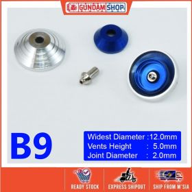 [Metal Part] Metal Thruster / Vents for Gundam Kit (B9, Blue) (2 Units)
