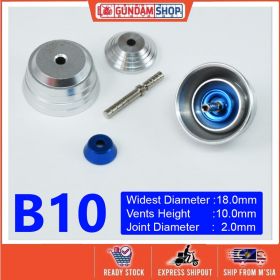 [Metal Part] Metal Thruster / Vents for Gundam Kit (B10, Blue) (2 Units)