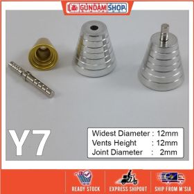 [Metal Part] Metal Thruster / Vents for Gundam Kit (Y7, Gold) (2 Units)
