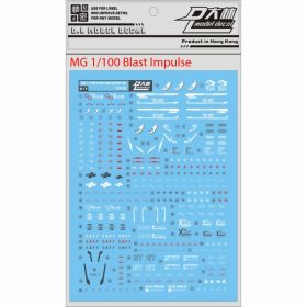 [Da Lin] Water Decal for MG 1/100 Blast Impulse Gundam