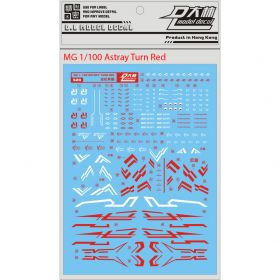 [Da Lin] Water Decal for MG 1/100 Gundam Astray Turn Red
