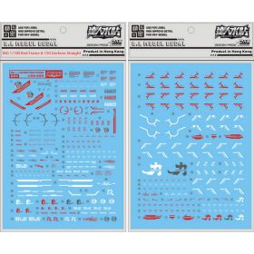 [Da Lin] Water Decal for MG 1/100 Powered Gundam Astray Red Frame & 150 Gerbera Straight