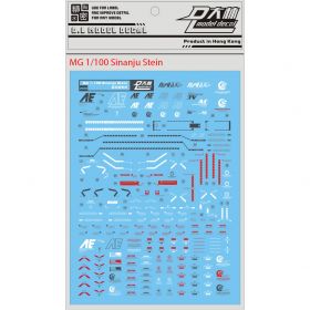 [Da Lin] Water Decal for MG 1/100 Sinanju Stein