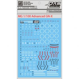 [Da Lin] Water Decal for MG 1/100 Advanced GN-X
