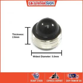 [Metal Part] 5mm Zaku metallic Lens - Black Colour