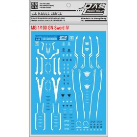 [Da Lin] Water Decal for MG 1/100 GN Sword IV