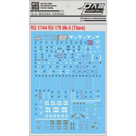 [Da Lin] Water Decal RG 1/144 RX-178 MK-II (Titans)