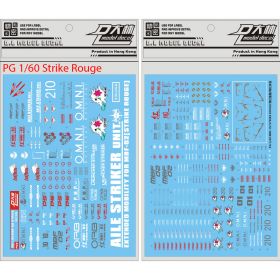 [Da Lin] Water Decal PG 1/60 Strike Rouge + Skygrasper