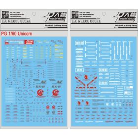 [Da Lin] Water Decal PG 1/60 RX-0 Unicorn