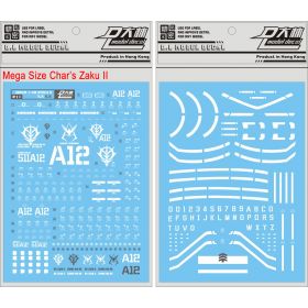 [Da Lin] Water Decal Mega Size Char's Zaku II