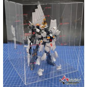 [Model Legend] RG 1/144 NU GUNDAM Multi Level Clear Acrylic Case