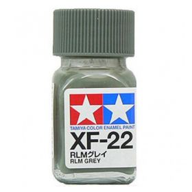 Tamiya Color Enamel Paint XF-22 RLM Grey (10ML)