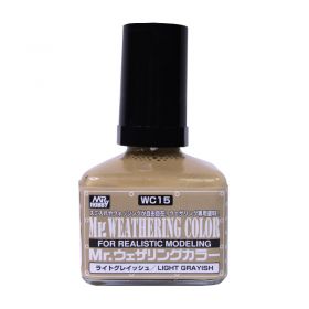 Mr Hobby - MR.Weathering Color Light Grayish
