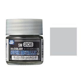 Mr. Hobby-Mr. Color-SM206 Super Chrome Silver