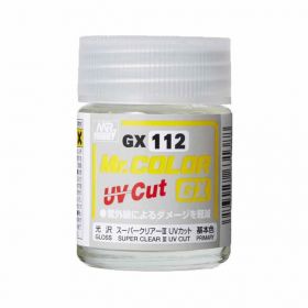 Mr. Hobby Mr. Clear Color Paint GX112 Super Clear III UV Cut Gloss - 18ml
