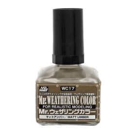 Mr Hobby - MR.Weathering Color W17 Matt Umber