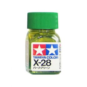 Tamiya Color Enamel Paint X-28 Park Green (10ML)