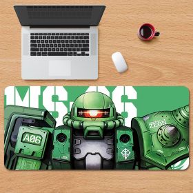 Water Proof Anti Slip Computer Mouse Pad - Green Zaku 30CM x 80CM x 0.3CM Desk Mat