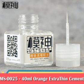 [CorMake] Limonene Extra Thin Cement for Plastic Model (40ml) [MS-0025]