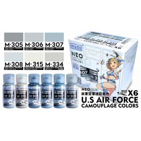 MODO Neo U.S Air Force Camourlage Colors Combo Set (6 in 1)