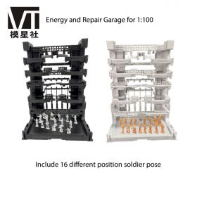 VT Energy and Repair Garage for MG Gundam (Black Color)