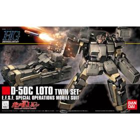 [106] HGUC 1/144 Gundam D-50C Loto Twin Set