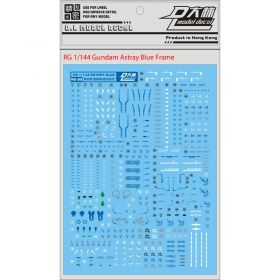 [Da Lin] Water Decal for P-Bandai RG 1/144 Blue Frame