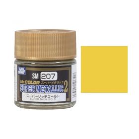 Mr. Hobby-Mr. Color-SM207 Super Metallic 2 Super Rich Gold