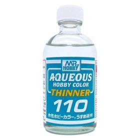 Mr Hobby Mr Aqueous Color Thinner Water Based Solvent Base Hobby Color Gundam Model Kits (110ml)