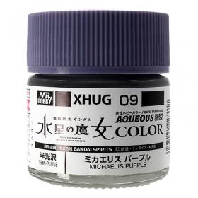 Mr Hobby Mr Aqueous Paint Hobby Color Gundam Witch from Mercury Series XHUG09 - Michaelis Purple