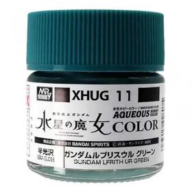 Mr Hobby Mr Aqueous Paint Hobby Color Gundam Witch from Mercury Series XHUG11 - Lfrith UR Green