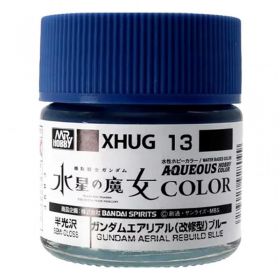 Mr Hobby Mr Aqueous Paint Hobby Color Gundam Witch from Mercury Series XHUG13 - Aerial Rebuild Blue