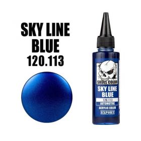 113 Skull Color AUTOMOTIVE Skyline Blue 60 ml