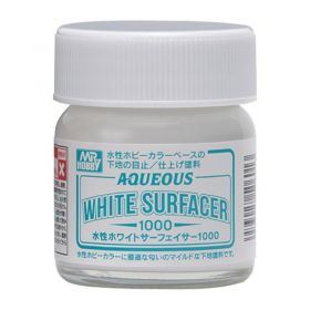 Mr Hobby Aqueous Surfacer 1000 Jar Type - White