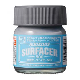 Mr Hobby Aqueous Surfacer 500 Jar Type - Gray