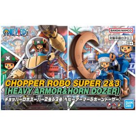 Chopper Robo No. 2 & No. 3 (Heavy Armor & Horn Dozer) (Plastic model)