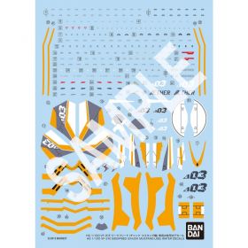 HG 1/144 VF-31E Siegfried (Chuck Mustang Use) Water Decals
