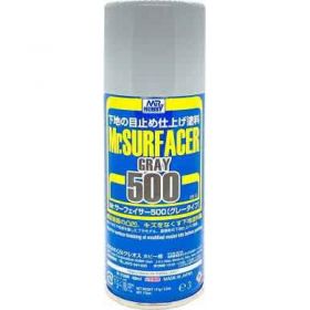 Mr Hobby Mr. Surfacer Spray Grey 500