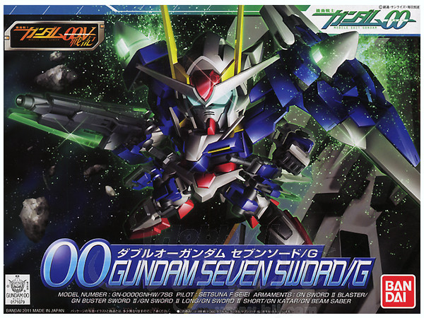 [368] SDBB 00 Gundam Seven Sword/G