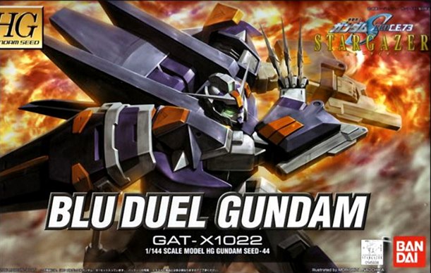 [044] HG 1/144 Blu Duel Gundam