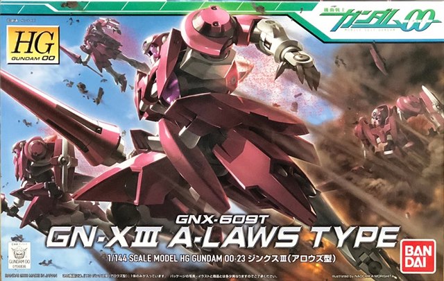 [023] HG 1/144 GN-X III A-Laws Type