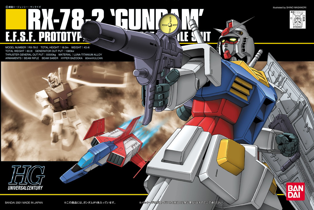 [021] HGUC 1/144 RX-78-2 Gundam