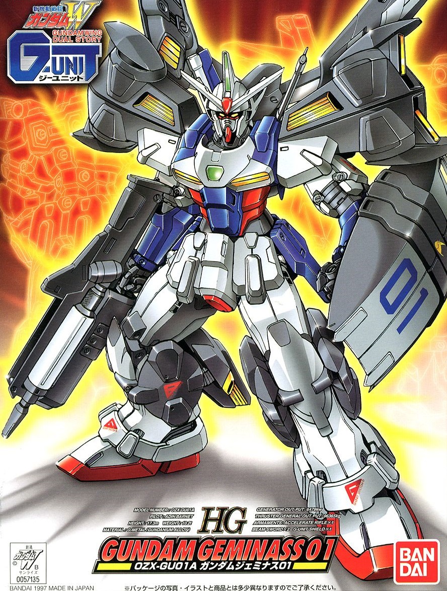 [001] HG 1/144 Gundam Geminass