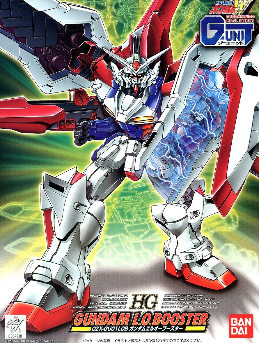 [003] HG 1/144 Gundam L.O.Booster