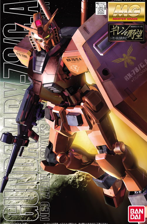 MG 1/100 RX-78/C.A. Casval Gundam